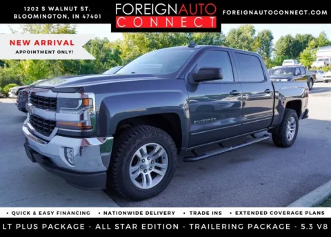 Gray 2018 Chevrolet Silverado 1500 LT for sale in Bloomington, IN