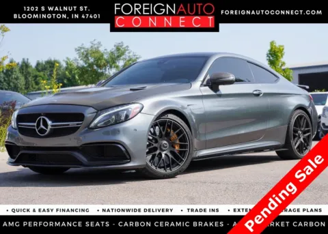 Gray 2017 Mercedes-Benz C-Class C 63 S AMG for sale in Bloomington, IN