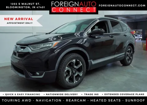 Black 2017 Honda CR-V Touring for sale in Bloomington, IN