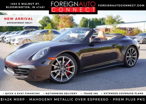Brown 2014 Porsche 911 Carrera 4S for sale in Bloomington, IN