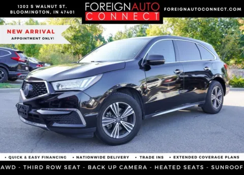 Black 2018 Acura MDX 3.5L for sale in Bloomington, IN