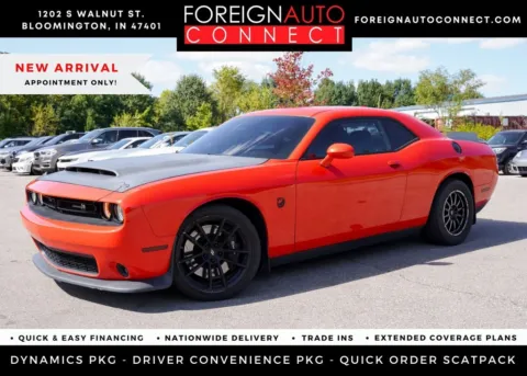 Orange 2020 Dodge Challenger R/T Scat Pack for sale in Bloomington, IN