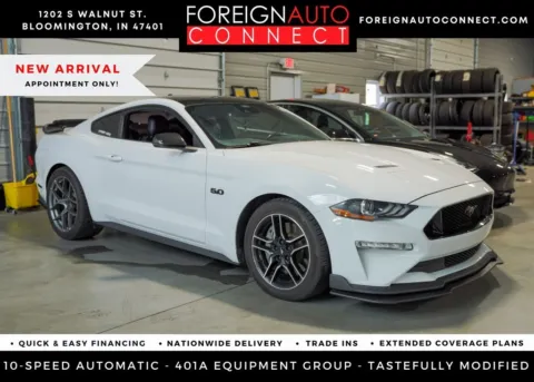 White 2021 Ford Mustang GT Premium for sale in Bloomington, IN