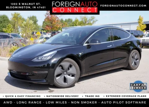 Black 2019 Tesla Model 3 Long Range for sale in Bloomington, IN