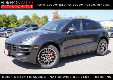 Gray 2018 Porsche Macan Turbo for sale in Bloomington, IN