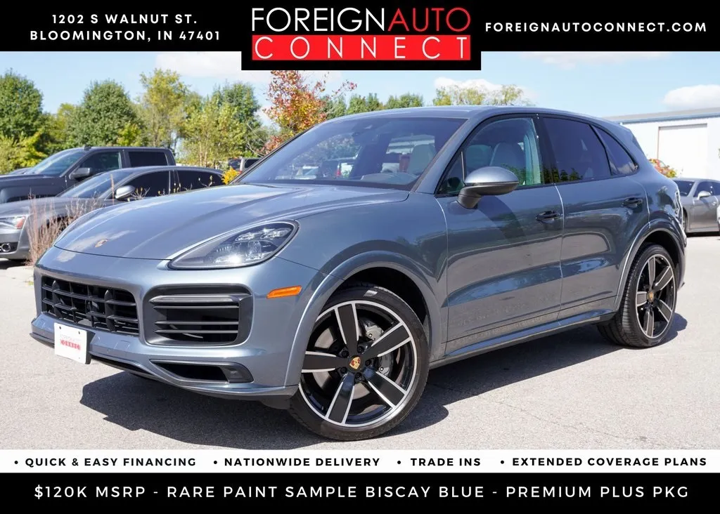 Blue 2019 Porsche Cayenne S for sale in Bloomington, IN