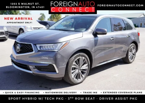 Gray 2019 Acura MDX Sport Hybrid 3.0L for sale in Bloomington, IN