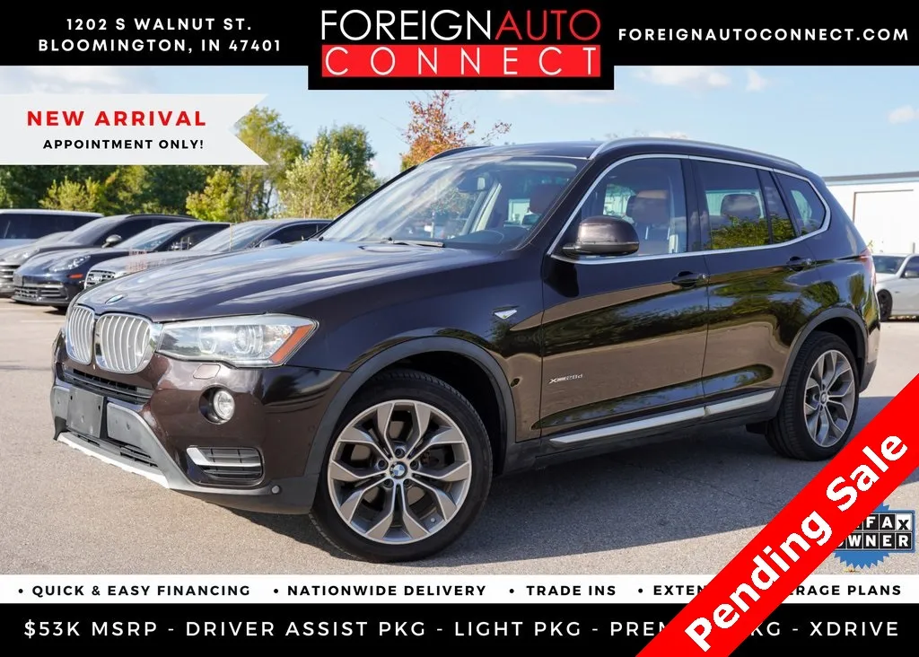 2015 BMW X3 xDrive28d for sale in Bloomington, IN