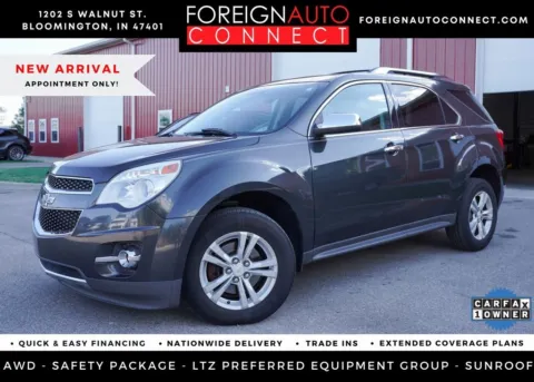 Gray 2013 Chevrolet Equinox LTZ for sale in Bloomington, IN