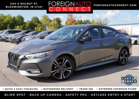 Gray 2021 Nissan Sentra SR for sale in Bloomington, IN