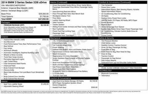 Photos of 2014 BMW 3 Series 328i xDrive for sale in Bloomington, IN at Foreign Auto Connect