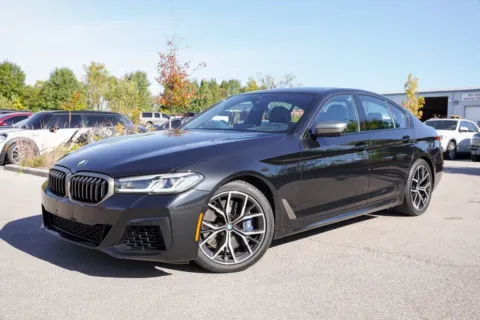 Photos of 2021 BMW 5 Series M550i xDrive for sale in Bloomington, IN at Foreign Auto Connect