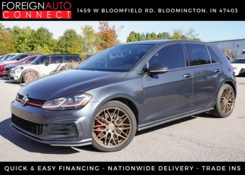 Black 2020 Volkswagen Golf GTI 2.0T SE for sale in Bloomington, IN