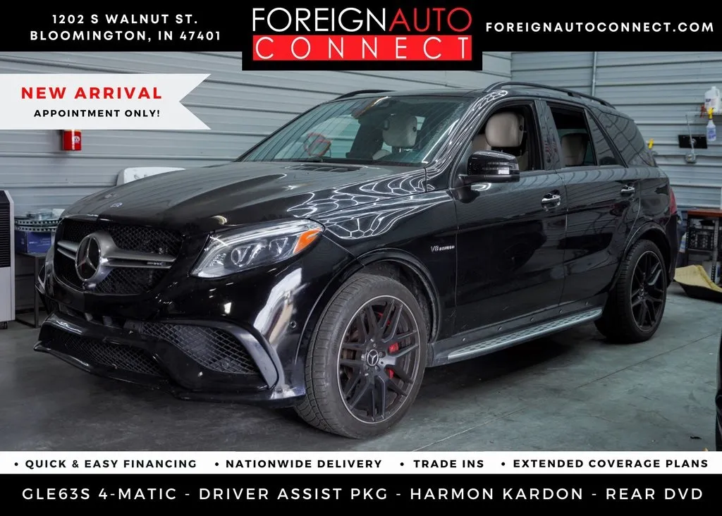 Black 2016 Mercedes-Benz GLE 63 S AMG for sale in Bloomington, IN