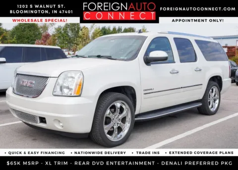 White 2010 GMC Yukon XL Denali for sale in Bloomington, IN