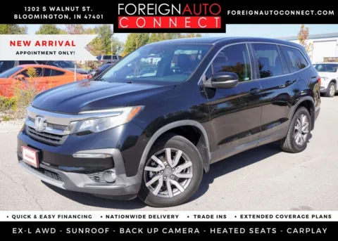 Black 2020 Honda Pilot EX-L for sale in Bloomington, IN