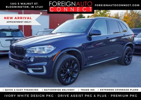 Blue 2018 BMW X5 xDrive35d for sale in Bloomington, IN