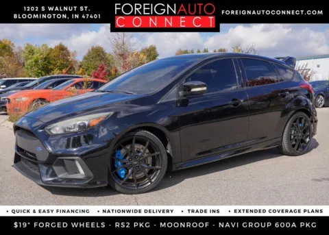 Black 2017 Ford Focus RS for sale in Bloomington, IN