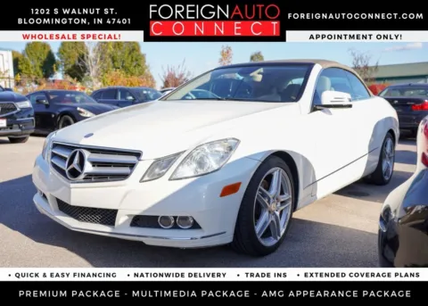 White 2011 Mercedes-Benz E-Class E 350 for sale in Bloomington, IN