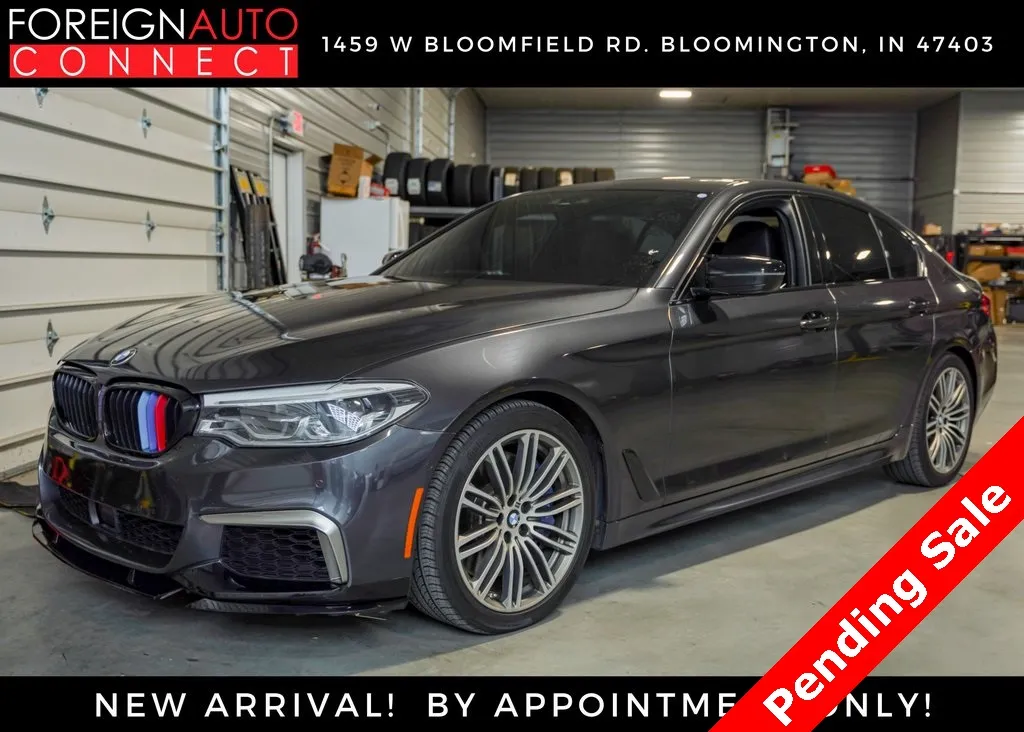 Gray 2020 BMW 5 Series M550i xDrive for sale in Bloomington, IN