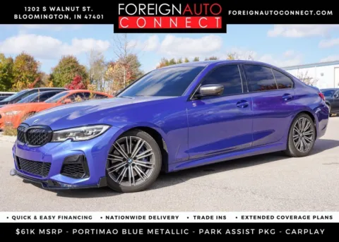 Blue 2020 BMW 3 Series M340i xDrive for sale in Bloomington, IN