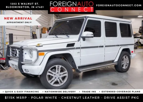 White 2014 Mercedes-Benz G-Class G 550 for sale in Bloomington, IN