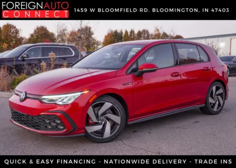 Red 2022 Volkswagen Golf GTI 2.0T S for sale in Bloomington, IN