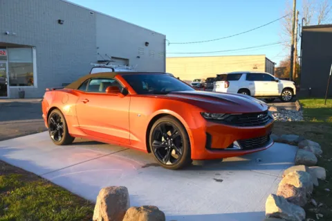 Another view of 2023 Chevrolet Camaro RWD Convertible 3LT for sale in Troy, MI at City of Cars