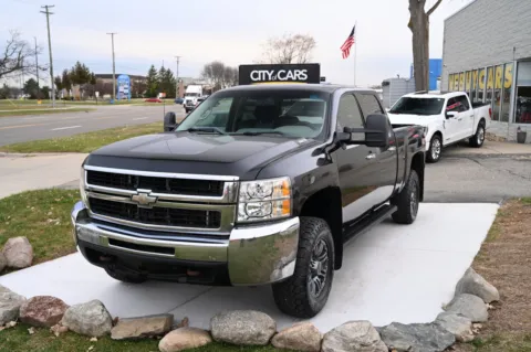 Black 2009 Chevrolet Silverado 2500HD Work Truck for sale in Troy, MI
