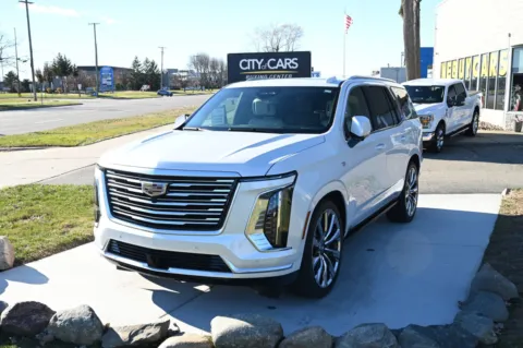 White 2025 Cadillac Escalade Premium Luxury Platinum for sale in Troy, MI