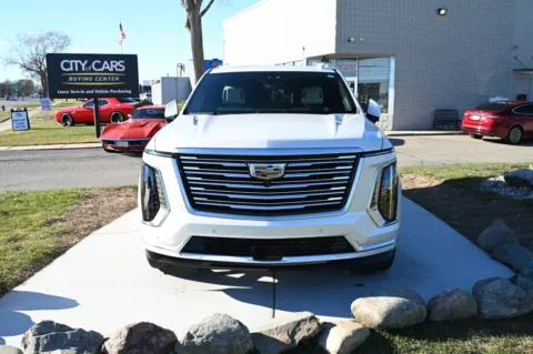Photos of 2025 Cadillac Escalade Premium Luxury Platinum for sale in Troy, MI at City of Cars