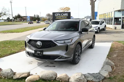 Gray 2023 Acura MDX A-SPEC for sale in Troy, MI