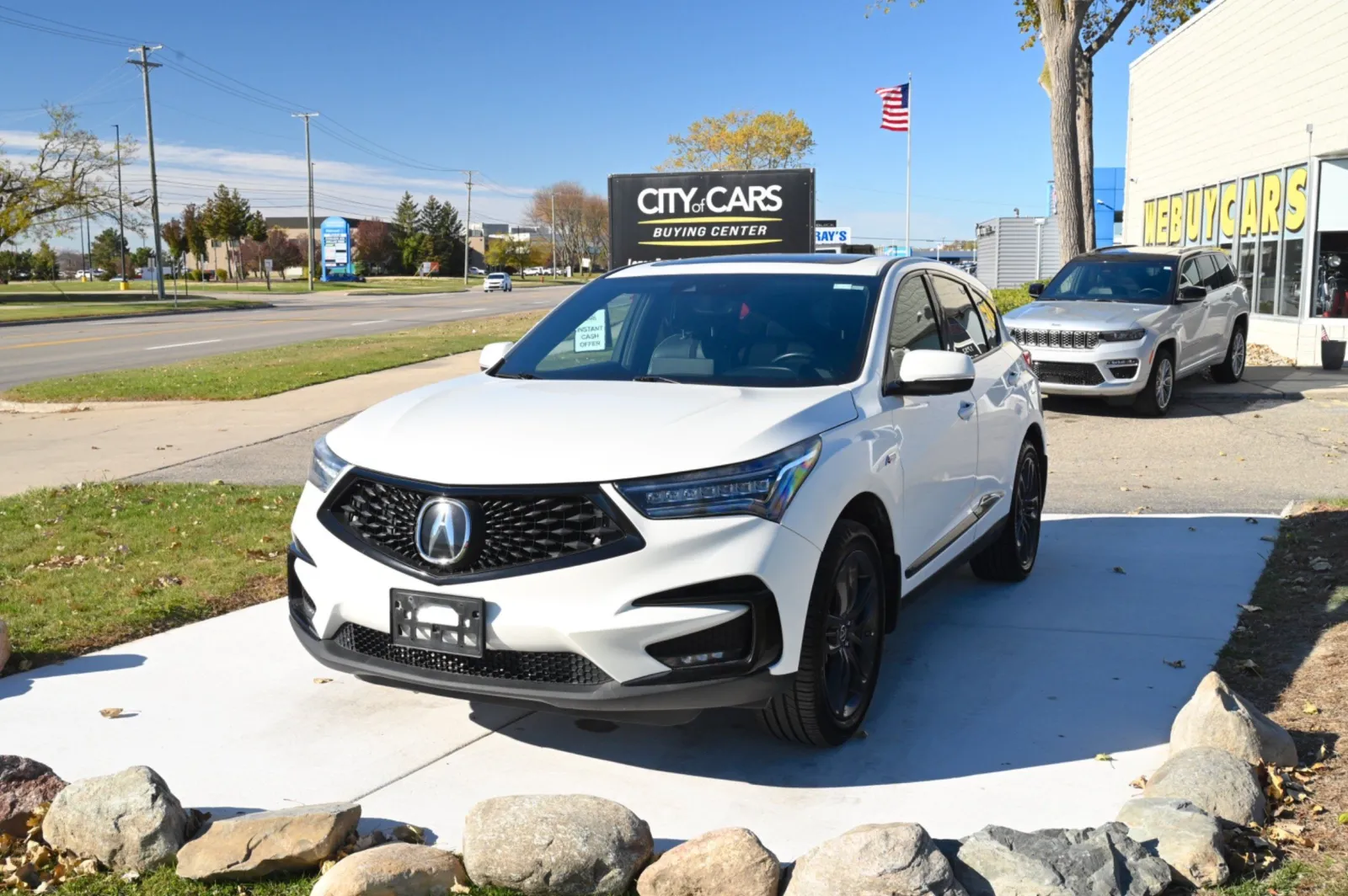White 2019 Acura RDX A-Spec Package for sale in Troy, MI