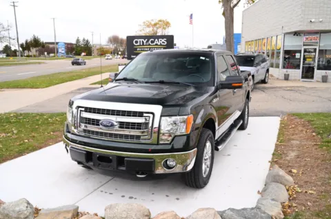 Green 2014 Ford F-150 XLT for sale in Troy, MI