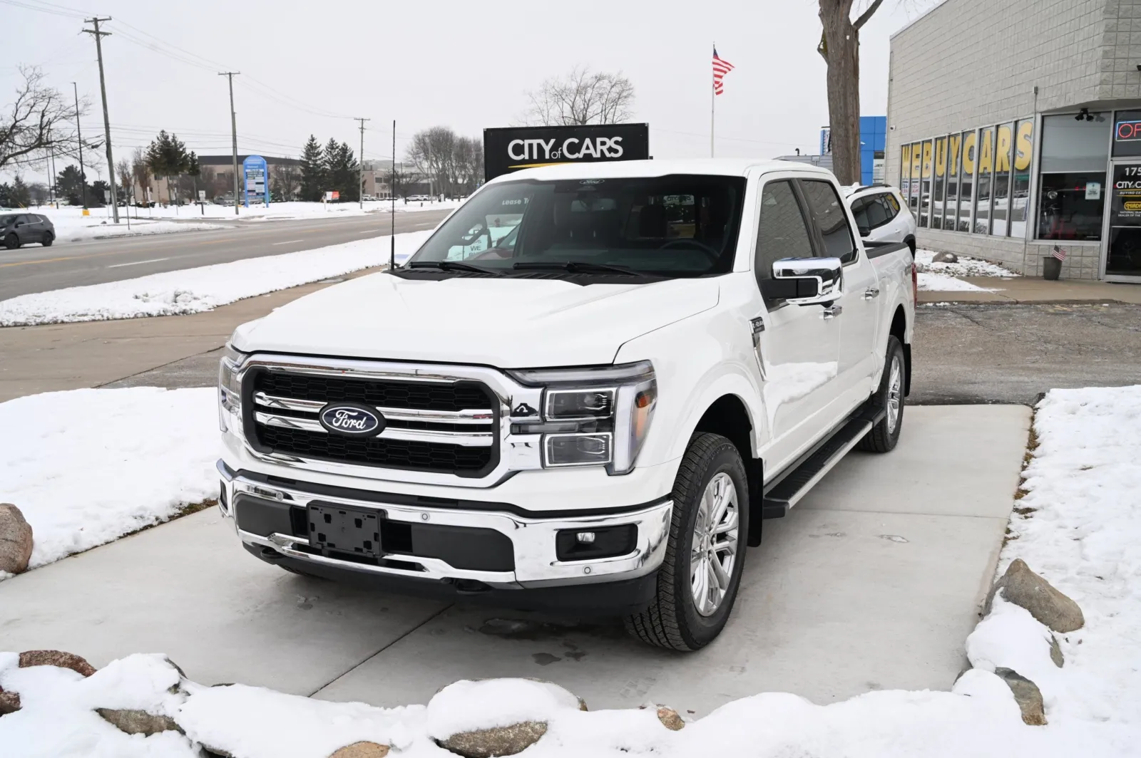 White 2025 Ford F-150 LARIAT for sale in Troy, MI