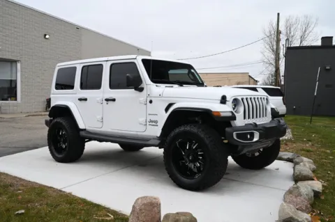 Another view of 2019 Jeep Wrangler Unlimited Sahara for sale in Troy, MI at City of Cars