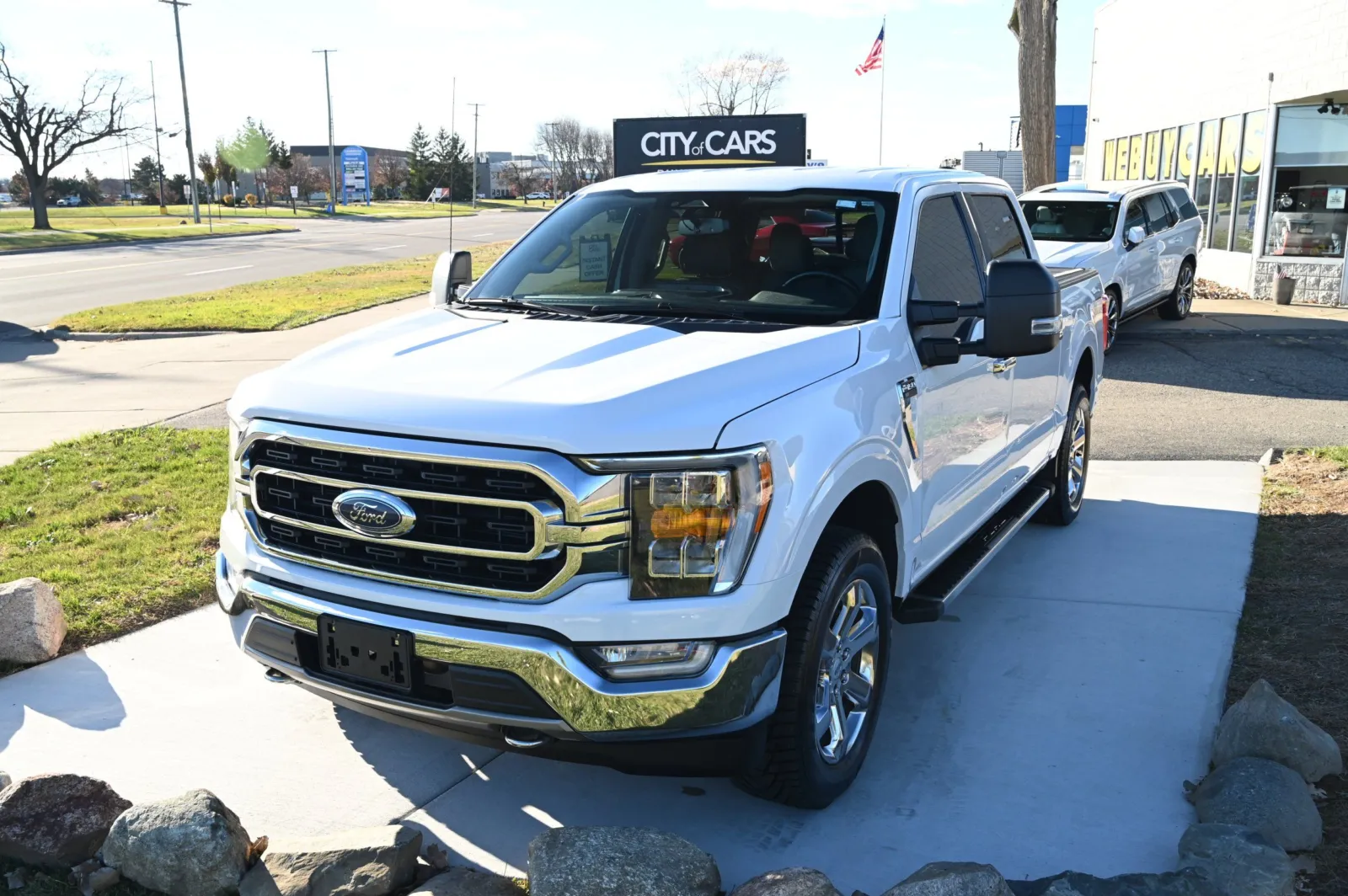 White 2021 Ford F-150 XLT for sale in Troy, MI
