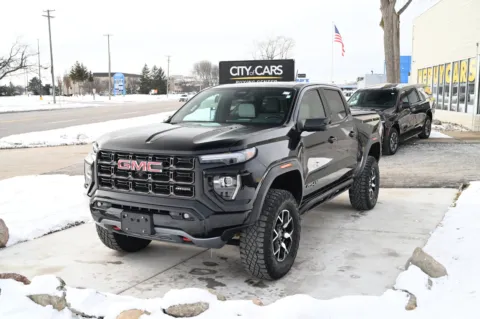 Black 2023 GMC Canyon 4WD Crew Cab Short Box AT4X for sale in Troy, MI