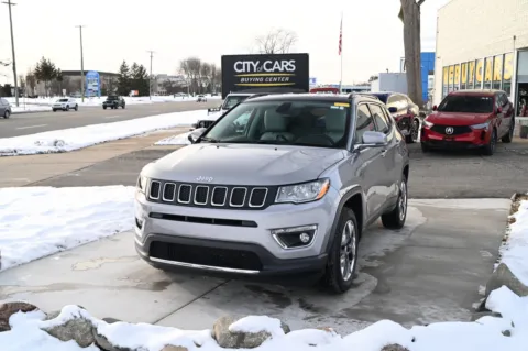 Silver 2019 Jeep Compass Limited 4x4 for sale in Troy, MI