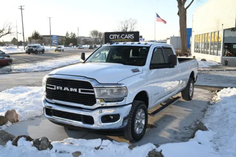 White 2020 Ram 2500 Big Horn Crew Cab 4X4 8' Box for sale in Troy, MI