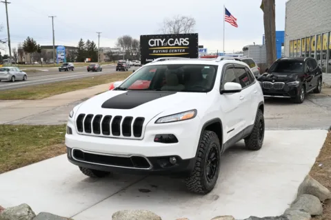 White 2017 Jeep Cherokee Limited 4x4 for sale in Troy, MI