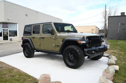 Another view of 2025 Jeep Wrangler 4-Door Willys for sale in Troy, MI at City of Cars
