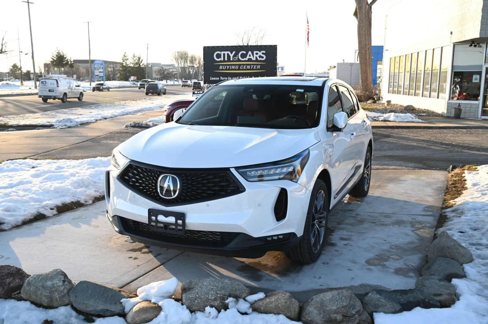 White 2024 Acura RDX A-SPEC Package for sale in Troy, MI
