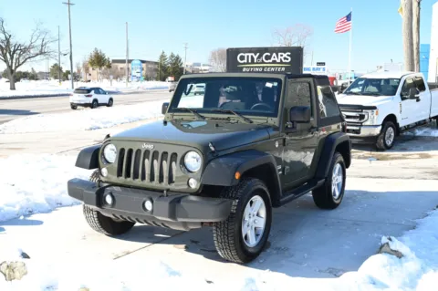 Green 2015 Jeep Wrangler Sport for sale in Troy, MI