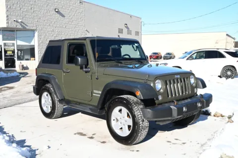 Another view of 2015 Jeep Wrangler Sport for sale in Troy, MI at City of Cars
