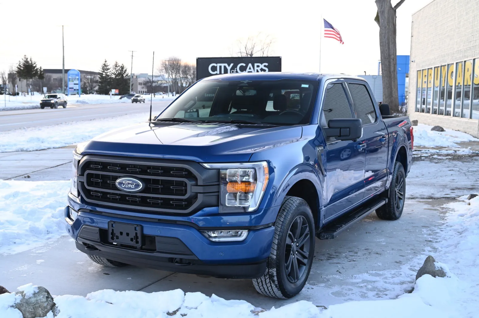 Blue 2023 Ford F-150 XLT for sale in Troy, MI