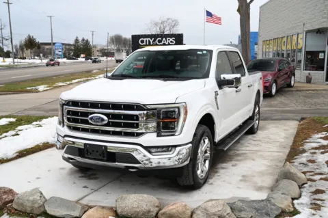 White 2023 Ford F-150 LARIAT for sale in Troy, MI