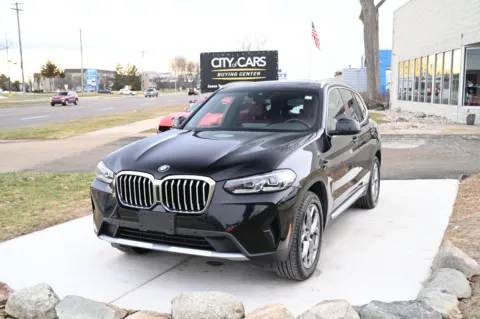 Black 2022 BMW X3 xDrive30i for sale in Troy, MI