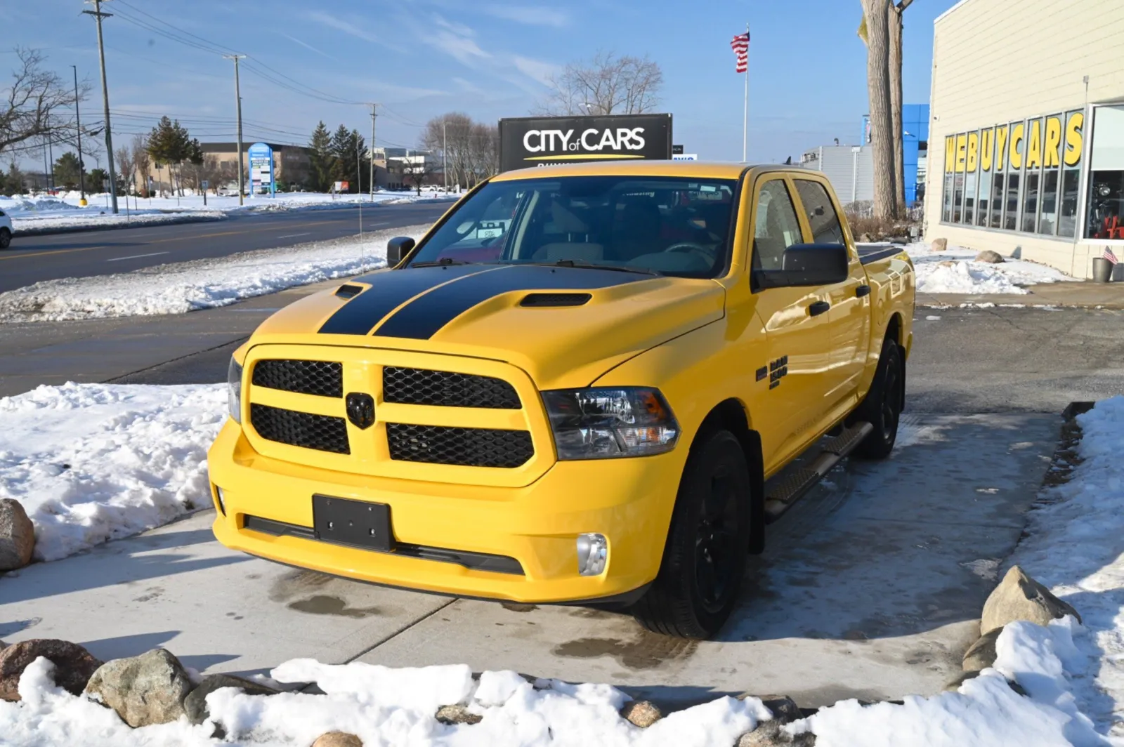 Yellow 2019 Ram 1500 Classic ST for sale in Troy, MI