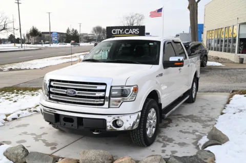 White 2014 Ford F-150 LARIAT for sale in Troy, MI